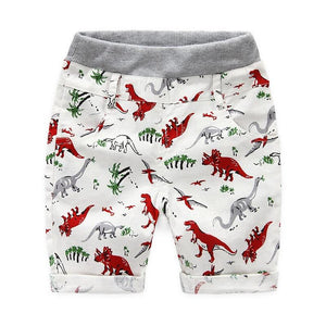 2020 fashion Baby Boys cheap beach dinosaur printed shorts