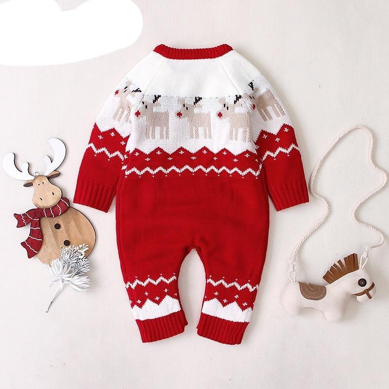 Baby Rompers Christmas Newborn Boys Girls Jumpsuits