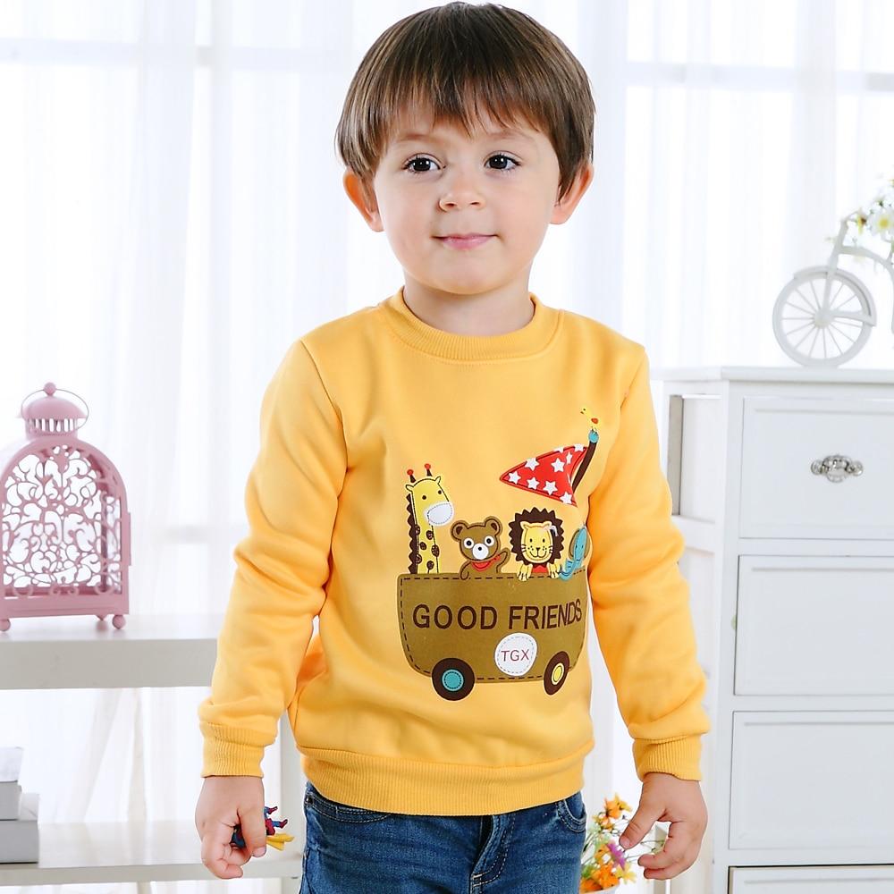 Boy Newborn Cartoon Animal Design Winter For 6 Month - 4 Years