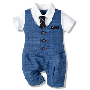 Little Gentleman Tie Outfit