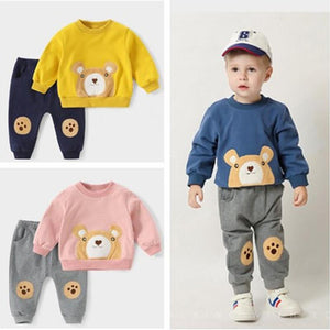 Spring Children Clothes Suit Autumn Winter Toddler Boys Clothes Outfit