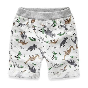 2020 fashion Baby Boys cheap beach dinosaur printed shorts